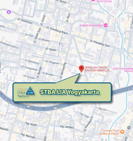 Campus Location Map STBA Lia Yogyakarta Nomor